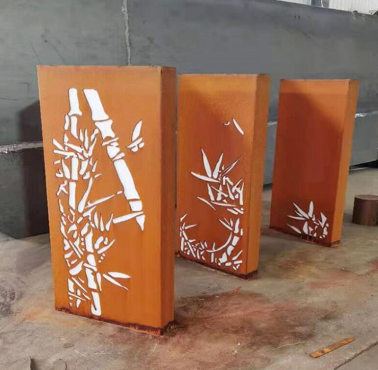 望奎锈钢板灯箱