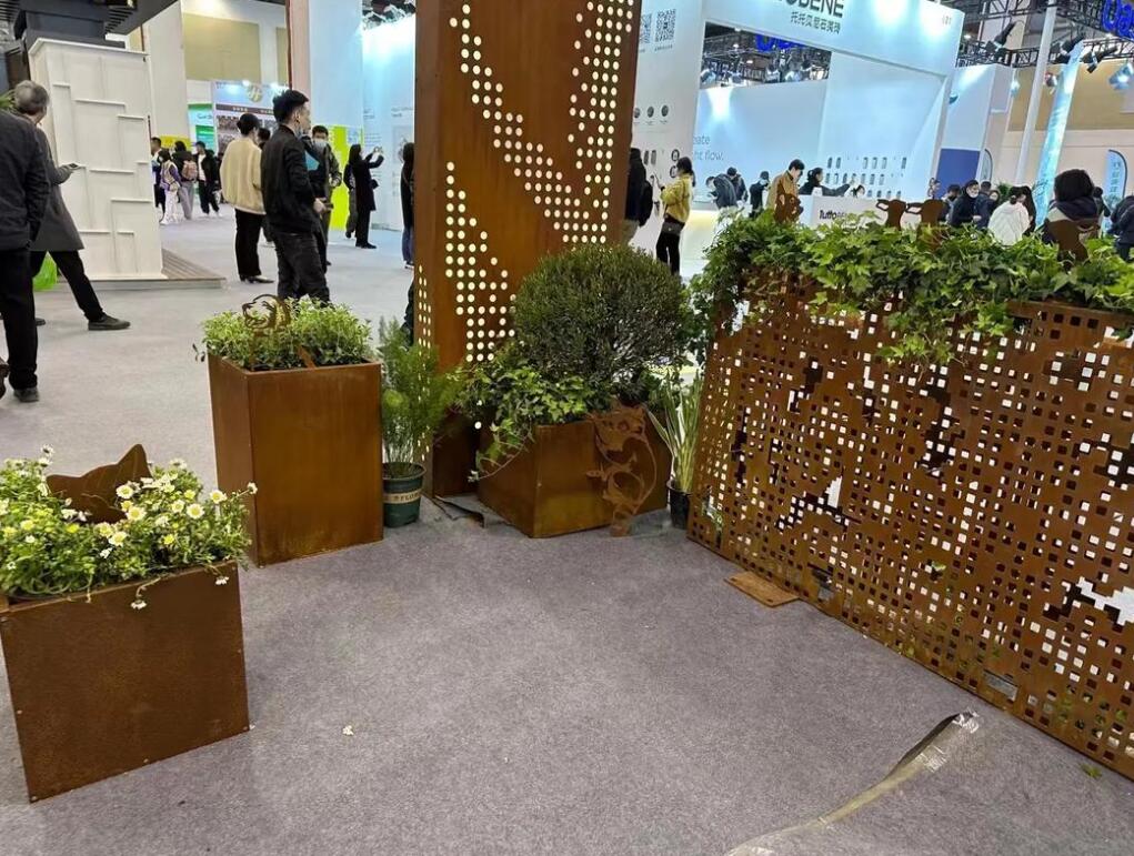 望奎耐候钢花箱